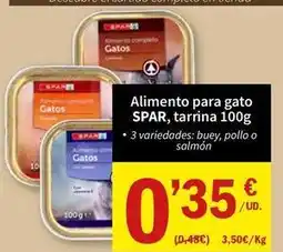 SPAR Spar - alimento para gato oferta