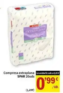 SPAR Spar - compresa extraplana oferta