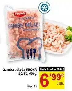 SPAR Froxa - gamba pelada oferta