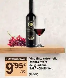 SPAR Vino tinto extremeno crianza rivera del guadiana oferta