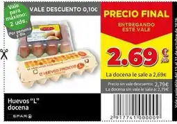 SPAR Dia - huevos oferta