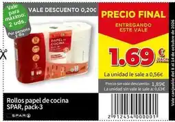 SPAR Spar - rollos papel de cocina oferta