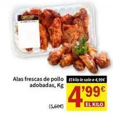 SPAR Alas frescas de pollo adobadas oferta