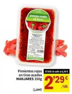 SPAR Manjares - pimientos rojos en tiras asados oferta
