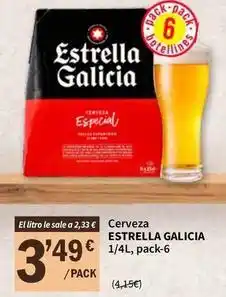 SPAR Estrella galicia - cerveza oferta