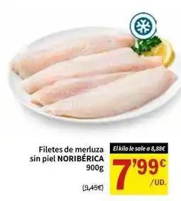 SPAR Filetes de merluza sin piel oferta