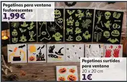 Alcampo Pegatinas surtidas para ventana oferta