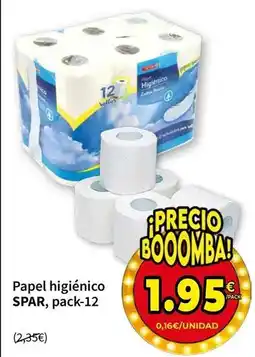 SPAR Spar - papel higiénico oferta