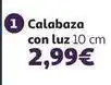Alcampo Calabaza con luz oferta