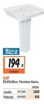 Obramat Roca - gap oferta
