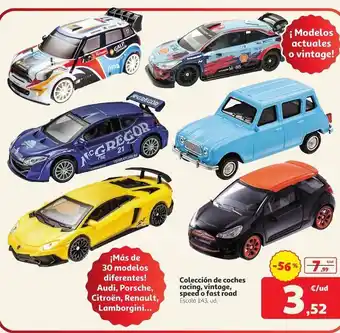 Renault - coleccion de coches racing vintage speed o fast food
