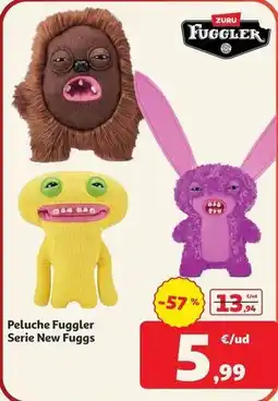 Alcampo Zuru - peluche fuggler serie new fuggs oferta