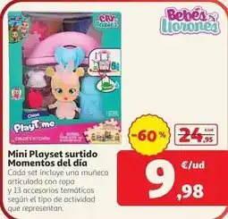 Alcampo Play - mini playset surtido momentos del dia oferta