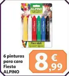 Alcampo Alpino - 6 pinturas para cara oferta