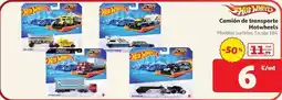Alcampo Hot wheels - camion de transporte oferta