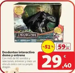 Alcampo Dragon - desdentao interactivo oferta