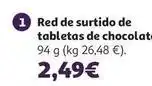 Alcampo Red de surtido de tabletas de chocolate oferta