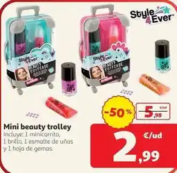 Alcampo Style - mini beauty trolley oferta