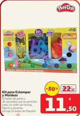 Alcampo Play-doh - kit para estampar y moldear oferta