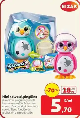 Alcampo Bizak - mini salva al pinguino oferta