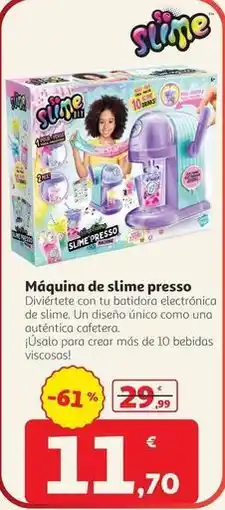 Alcampo Máquina de slime presso oferta