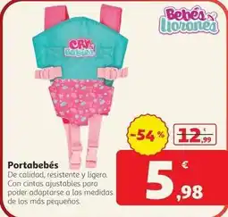 Alcampo Portabebés oferta