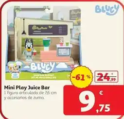 Alcampo Bluey - mini play juice bar oferta