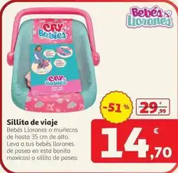 Alcampo Ory - sillita de viaje oferta