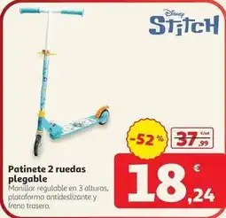 Alcampo Disney - patinete 2 ruedas plegable oferta