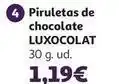 Alcampo Piruletas de chocolate oferta