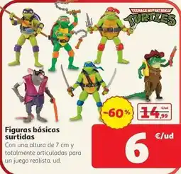 Alcampo Figuras básicas surtidas oferta