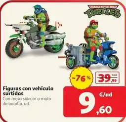 Alcampo Figuras con vehiculo surtidas oferta