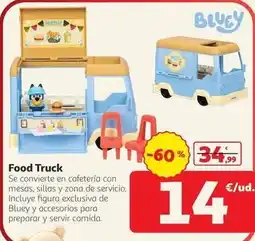 Alcampo Bluey - food truck oferta