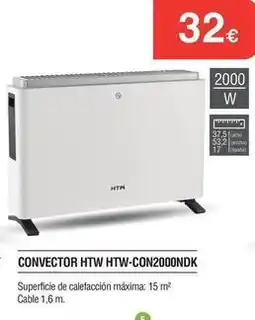 Milar Htw - convector htw htw-con2000ndk oferta