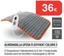 Milar Ufesa - almohadilla flexyheat colors 2 oferta