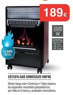 Milar Orbegozo - estufa gas hb95 oferta