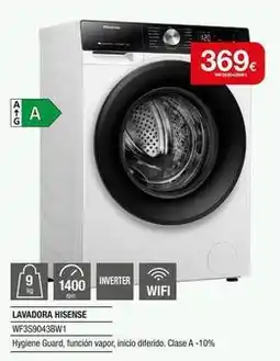 Milar Hisense - lavadora wf3s9043bv11 oferta