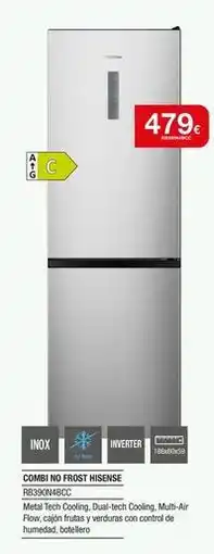 Milar Hisense - combi no frost oferta