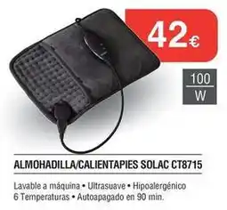 Milar Solac - almohadilla/calientapies ct8715 oferta
