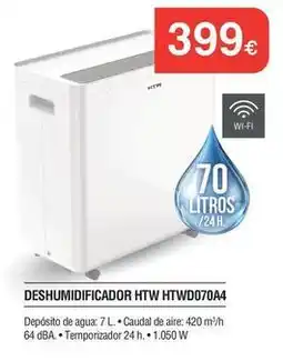 Milar Dewalt - deshumidificador htw htwdd70a4 oferta