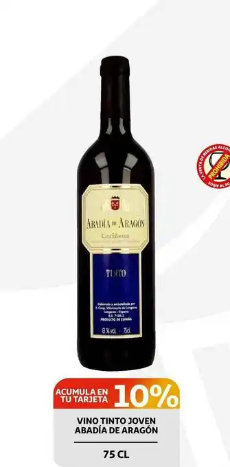 Alcampo Vino Tinto Joven Abadía De Aragón oferta