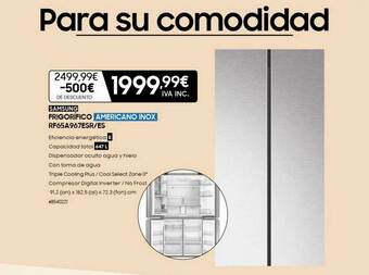 Costco Samsung Frigorífico Americano Inox oferta