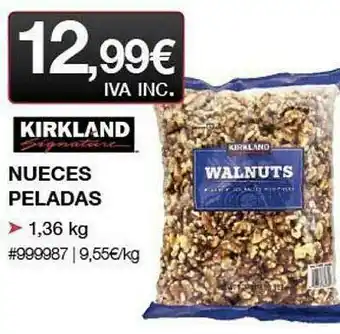 Costco Kirkland Nueces Peladas oferta