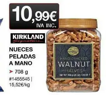 Costco Kirkland Nueces Peladas A Mano oferta