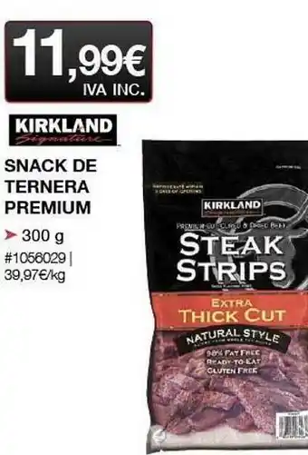 Costco Kirkland Snack De Ternera Premium oferta