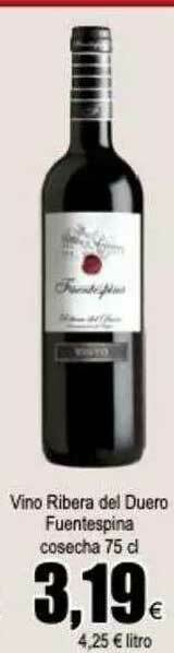 FROIZ Vino Ribera Del Duero Fuentespina Cosecha oferta