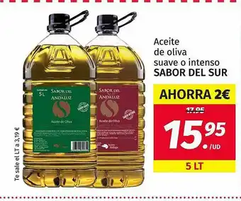Maskom Supermercados Aceite De Oliva Suave O Intenso Sabor Del Sur oferta