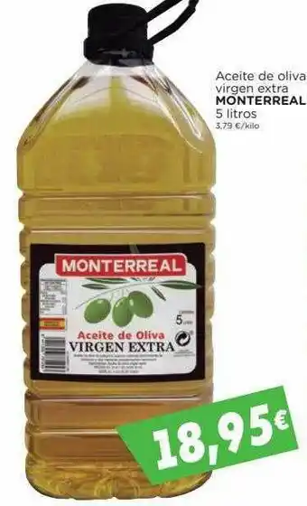 Supermercados Piedra Aceite De Oliva Virgen Extra Monterreal oferta