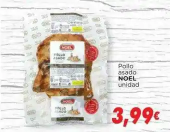 Supermercados Piedra Pollo Asado Noel oferta