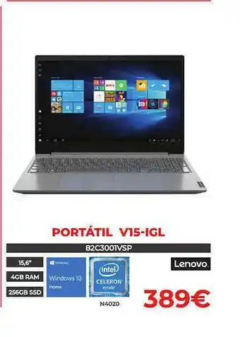 Computer Store Lenovo Portátil V15-igl oferta
